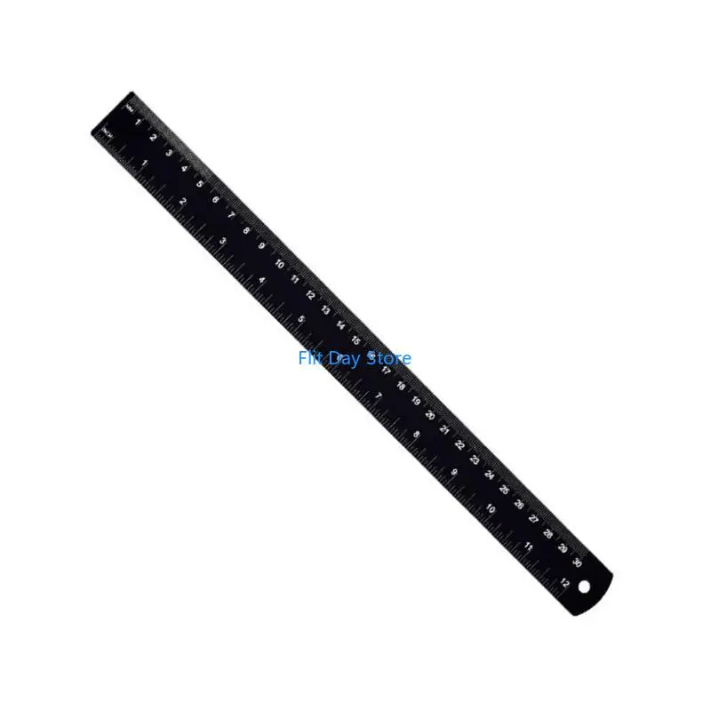 F92C Metal Ruler Precisions Machinists Ruler Simple for Classroom & Engineering Tasks