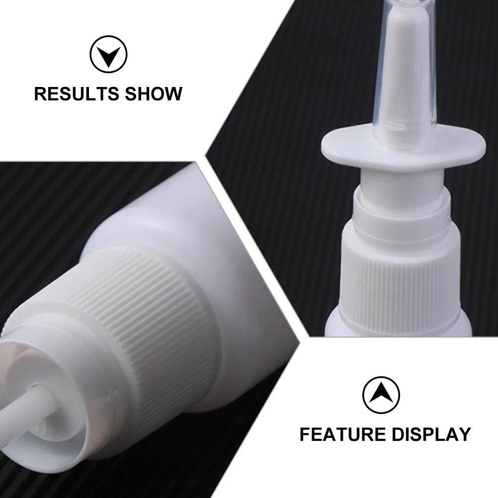 

20 шт. пластиковые распылители, распылитель для носа, многоразовый распылитель для мелкого тумана, компактный дорожный контейнер для жидкости для гигиены, личного использования