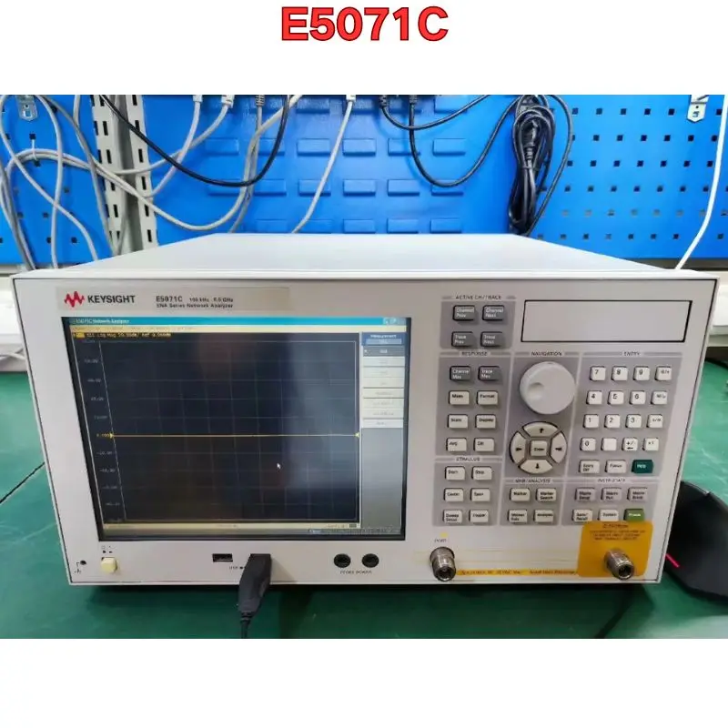 Second-hand Agilent E5071C network analyzer vector network 100k~8.5GHz functional test normal