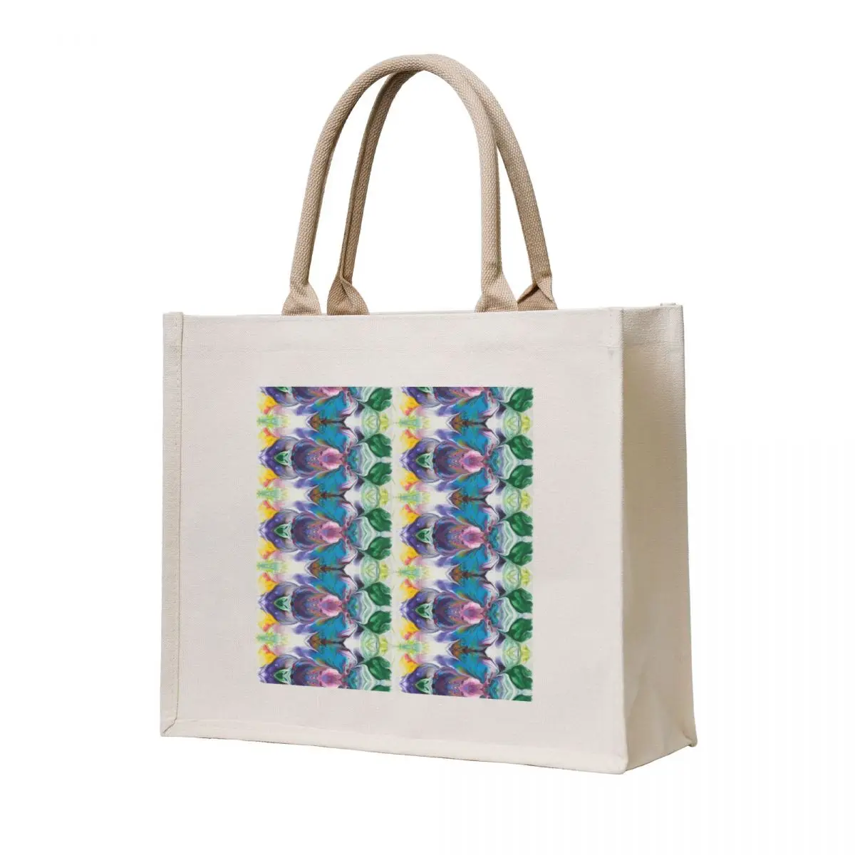 

Asher CA8 Abstract floral pattern. Tote Bag tote bag screen Women's bags custom tote bag
