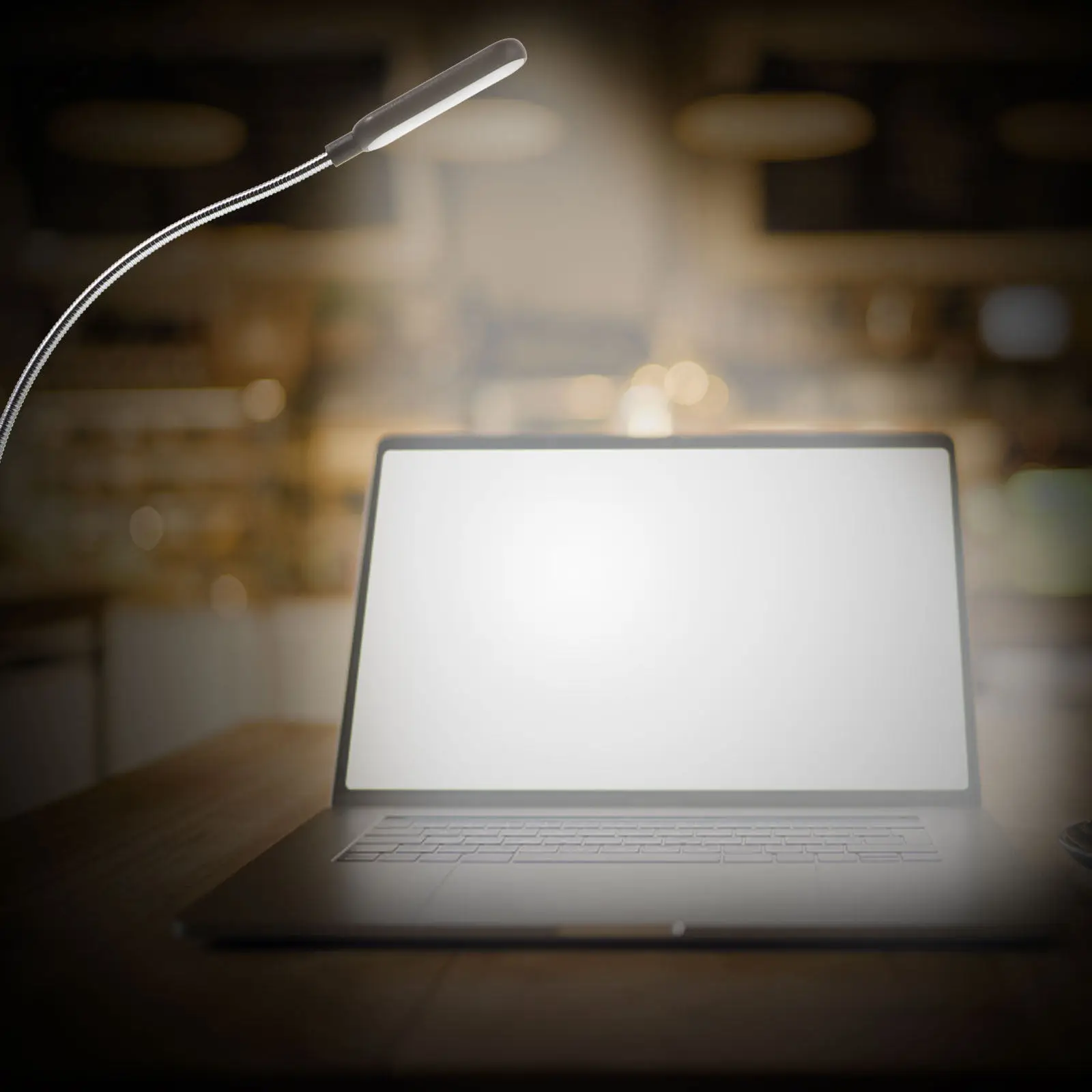 2Pcs Compact USB Powered Laptop Lamp Mini Computer Reading Light Direct Beam for Bedroom Table Vehicle Home Remote Work Setup