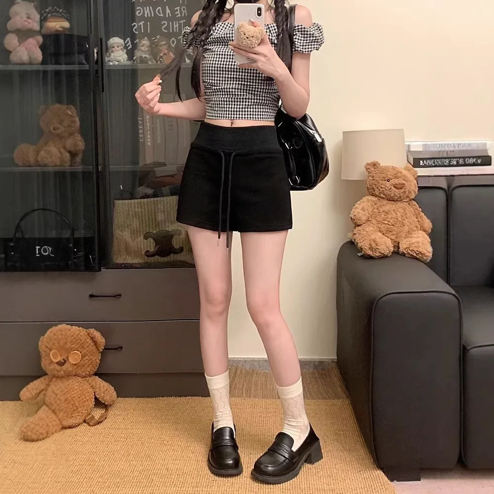 High Waisted Drawstring Casual Pants for Women, 2026 Summer Slimming A-line Sports Pants for Hot Girls