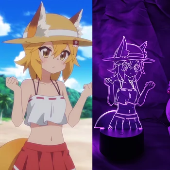 شخصية ثلاثية الأبعاد الوهم LED ضوء الليل الاكريليك محفورة بالليزر مخصص أنيمي النيون مصباح لغرفة النوم الجمالية سطح المكتب ديكور