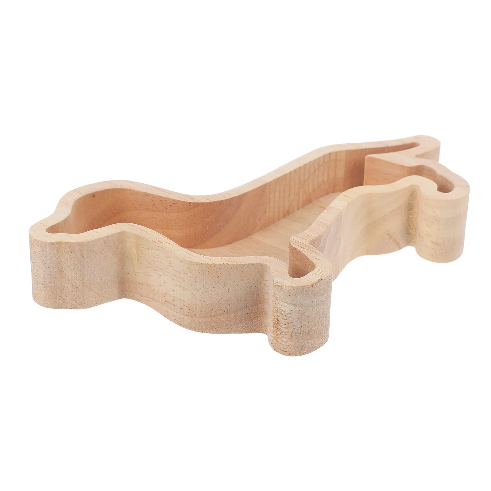 

Xmas Dachshund Shaped Wood Tray Snack Nuts Plates Christmas Party Christmas Dachshund Dog Plate Hotel Restaurant Decor