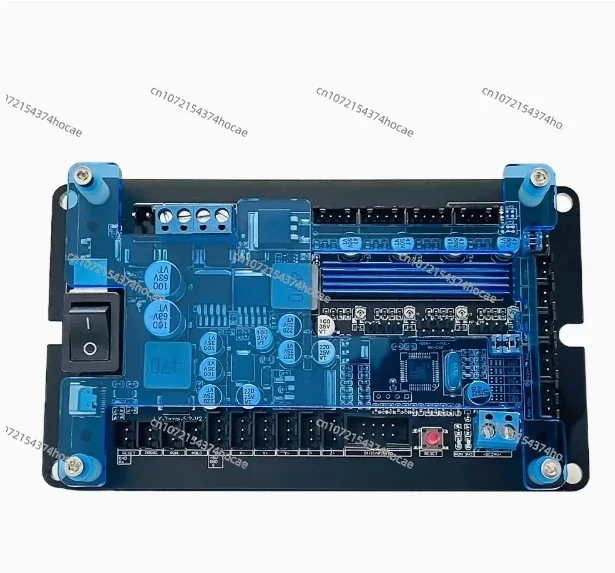 DIY numerical control engraving machine three-axis CNC control board GRBL1.1f system, including USB cable, offline controller