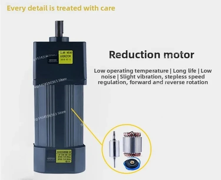 15W 220V AC gear speed motor 3IK15RGN-C