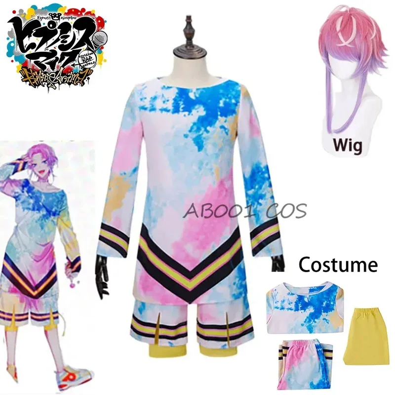 

Anime Division Rap Battle DRB Hypnosis Microphone Amemura Ramuda Cosplay Costume Adult Outfit Top Pants Halloween Clothes Cos