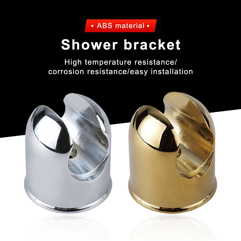 Shower Bracket Sprayer Holder Nozzle Mount Zinc Alloy No Burrs Fine Workmanship Household Accessories No Burrs Silver