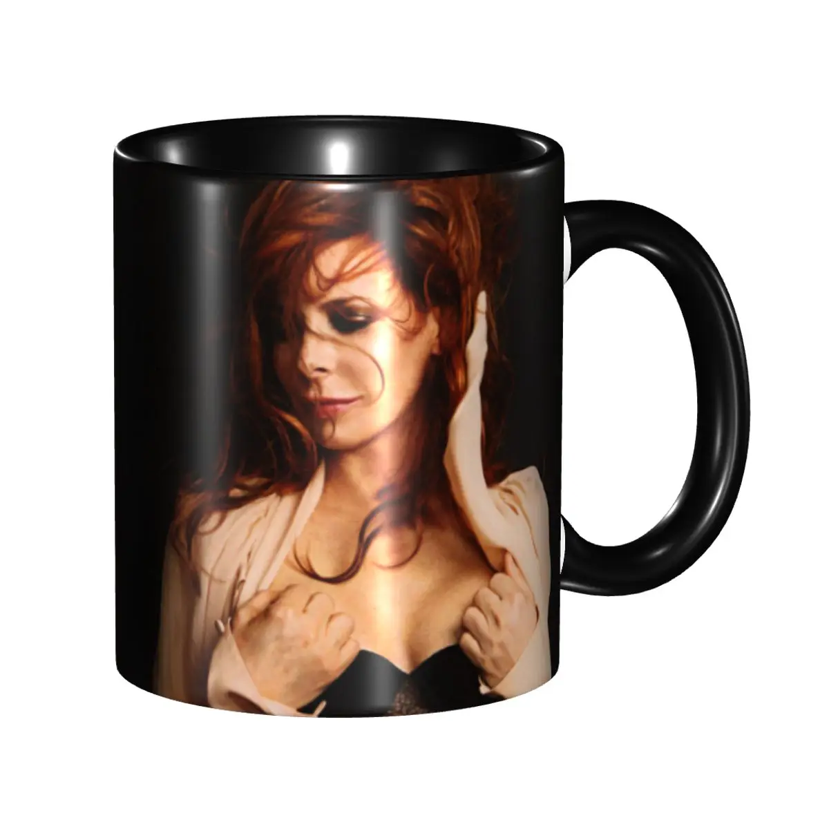 

Lovely Mylene Farmer Mug Personalized French Singer Coffee Ceramic Mug Creative Gift