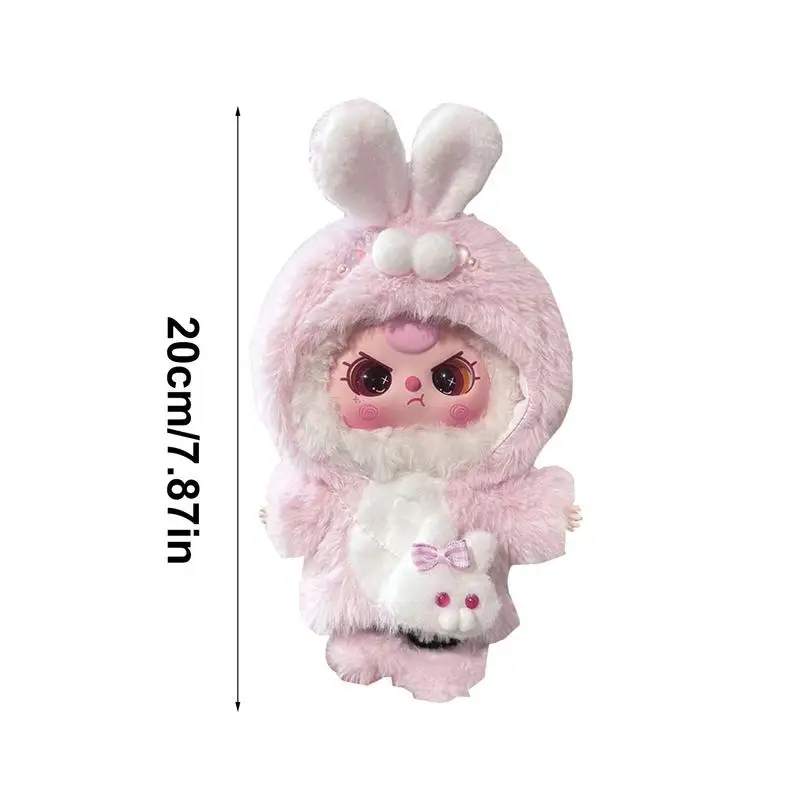 Vêtements de beurre de dessin animé pour poupées, vêtements de beurre en peluche, roman de mode, 8 po