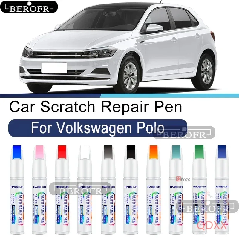 For Volkswagen Polo Paint Pen Supplies Modification Accessories Car Paint Scratch Repair Car Scratch Remover Waterproof Pen
