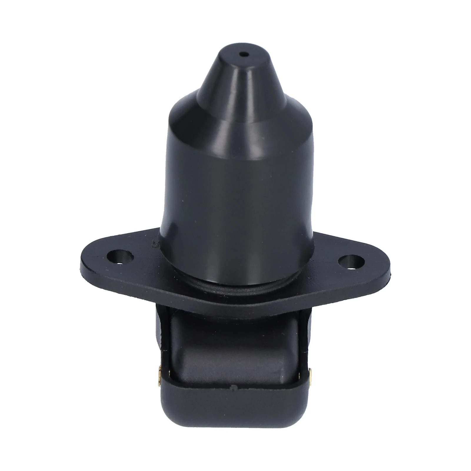3pin Trailer Plug Copper  Waterproof DC12V Plastic Shell Black Towing Socket for European Vehicle Models