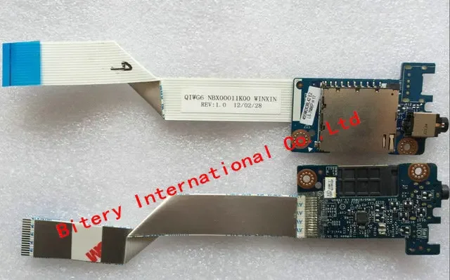 Placa USB de áudio com cabo para LENOVO G480 G485 G580 G585 N580 N585 nbx00011k00 LS-7986P