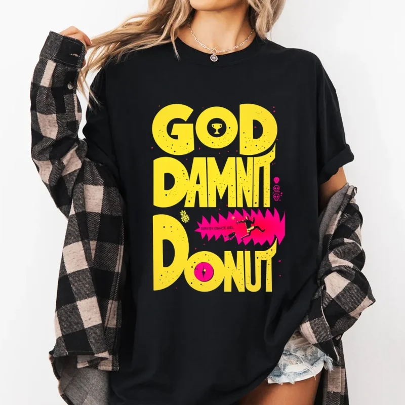 Dungeon Crawler Carl Vintage T Shirt, Men Women Causal Round Neck T-shirt Sci-Fi Book Lover Tee Cotton Short Sleeve Tshirts