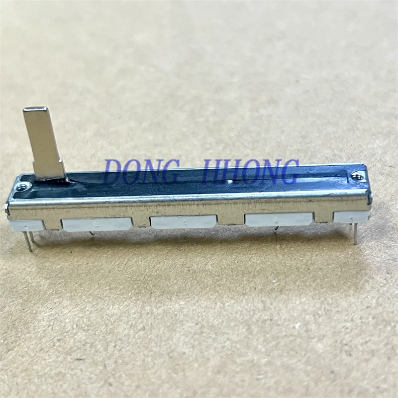 1 PCS 60mm vertical push rod potentiometer APC40MK2 VJ equipment potentiometer B10KX2 shaft length 15mm