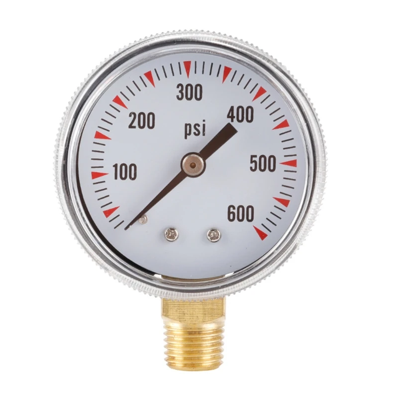 

Pressure Gauge Bottom Mount 1/4" Thread Pressure Gauge Mini Pressure Gauge Meter