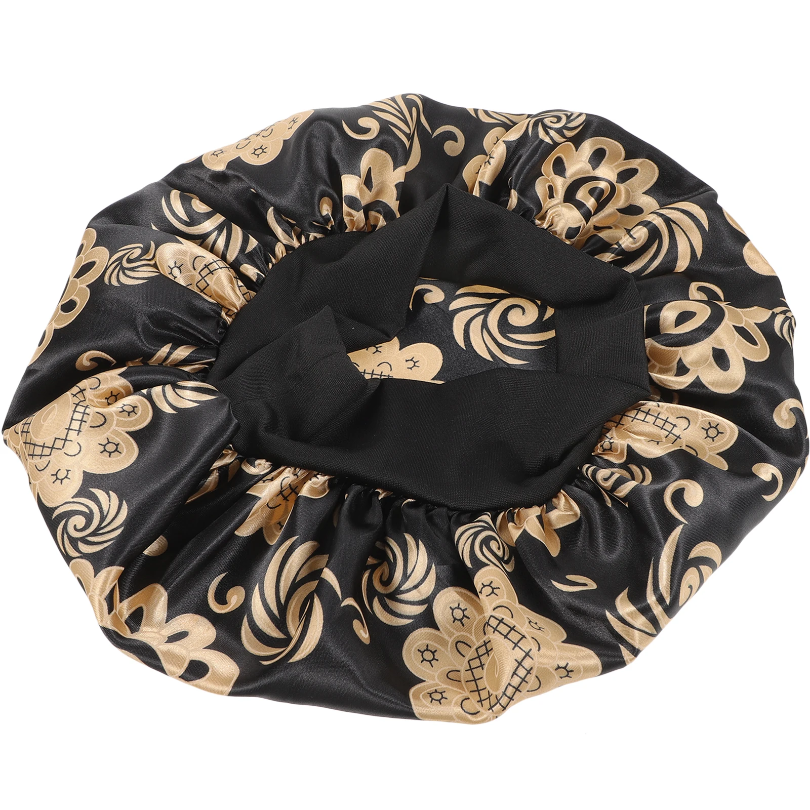 

Elastic Headband Reusable Sleep Hair Protector Hats Bathing Caps Durable Foldable Easy Travel Moisture Retaining