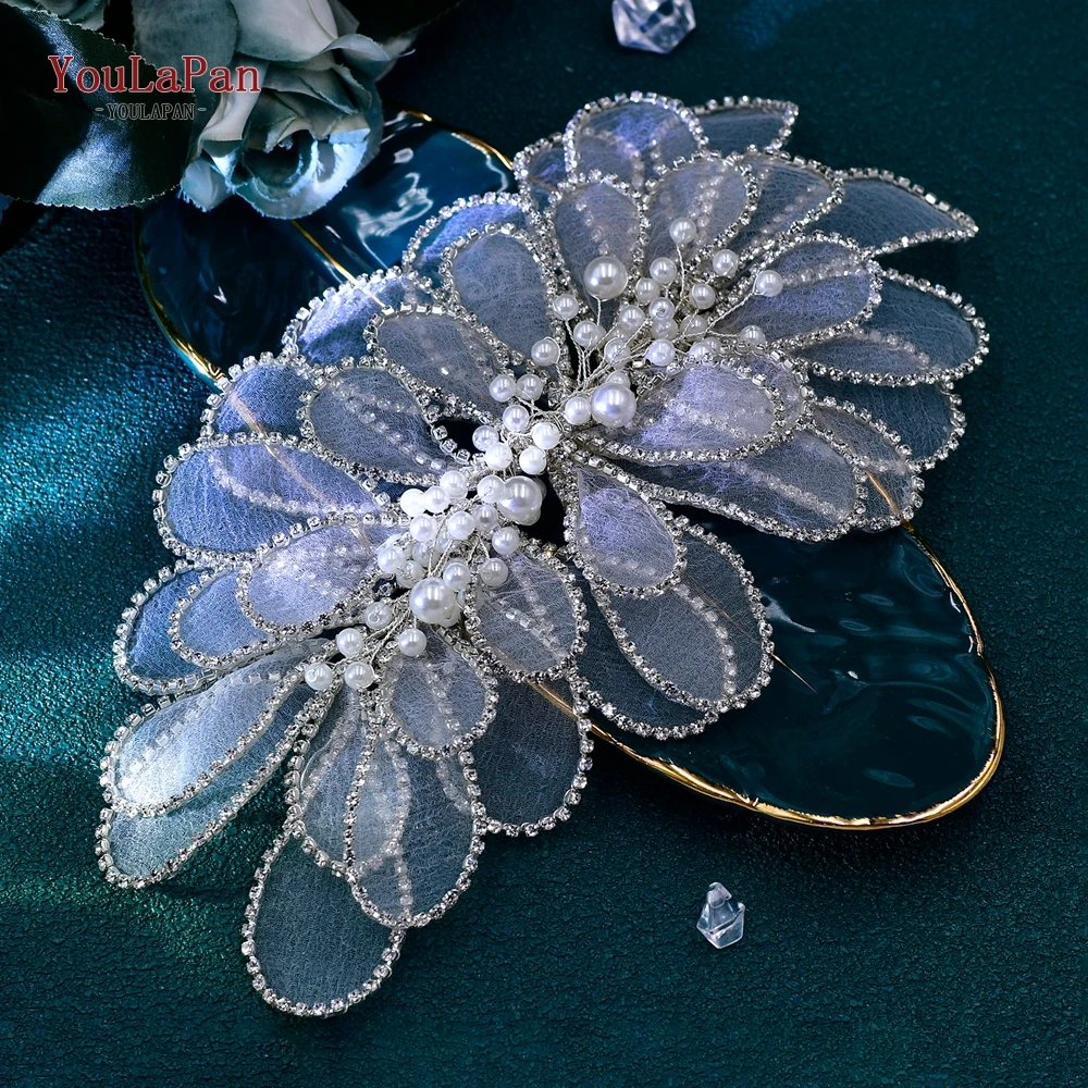 YouLaPan Mode Strass Ketting Decoratie Parel Taille Ketting Bruiloft Dansen Feestriem Luxe Ontwerp Handgemaakte Riem SH681