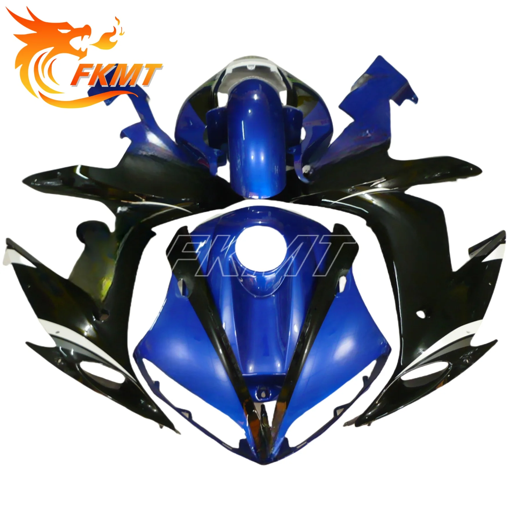 Подходит для YZF-R1 YZF R1 2004 2005 2006, обтекатель корпуса мотоцикла, спойлер, комплект кузова, ABS литье под давлением RN12 Подходит для YZF-R1 YZF R1 2004 2005 2006, обтекатель корпуса мотоцикла, спойлер, комплект кузова, ABS литье под давлением RN12