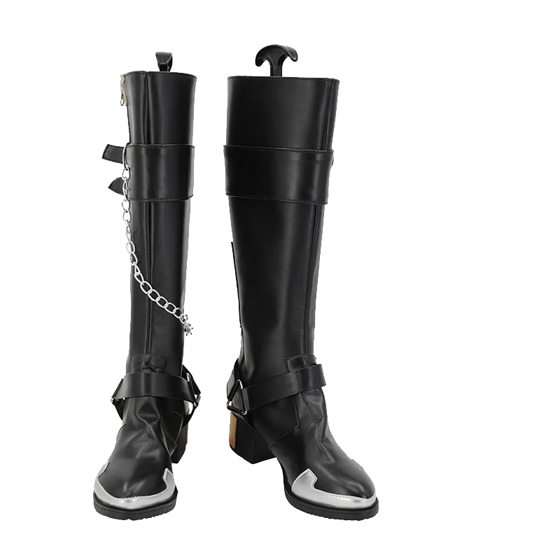 Jogo OW Ashe Botas Cosplay Ashe Sapatos Para Mulheres Adultas Halloween