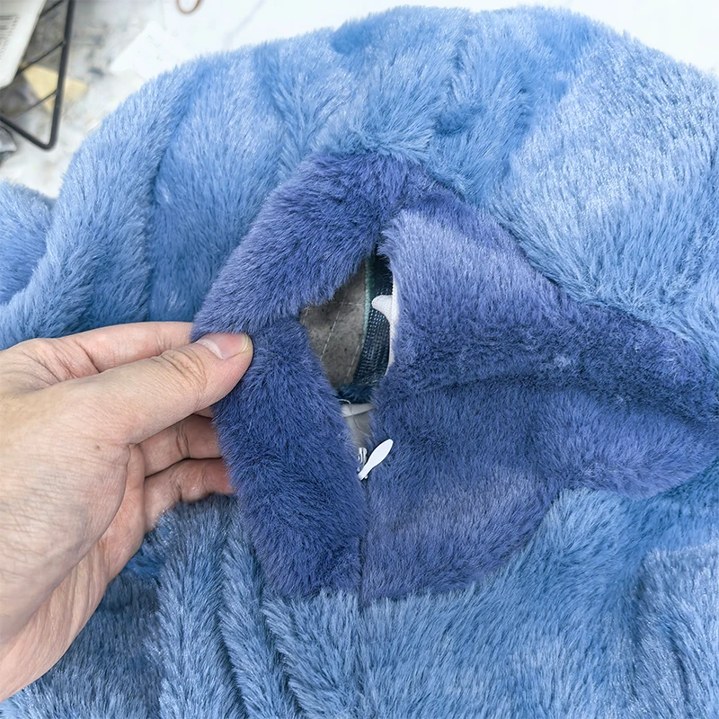 디즈니 릴로와 스티치 플러시 장난감 카와이 개구리 스티치 플러시 애니메이션 반제품 가죽 홀스터 베개 어린이를위한 선물 크리스마스