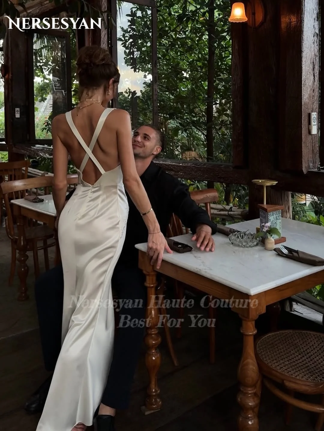 Nersesyan luxe sirène dentelle robes de soirée Appliques robe formelle dos nu femmes robes de soirée 2026 pлаokubе жхаakiе personnalisé