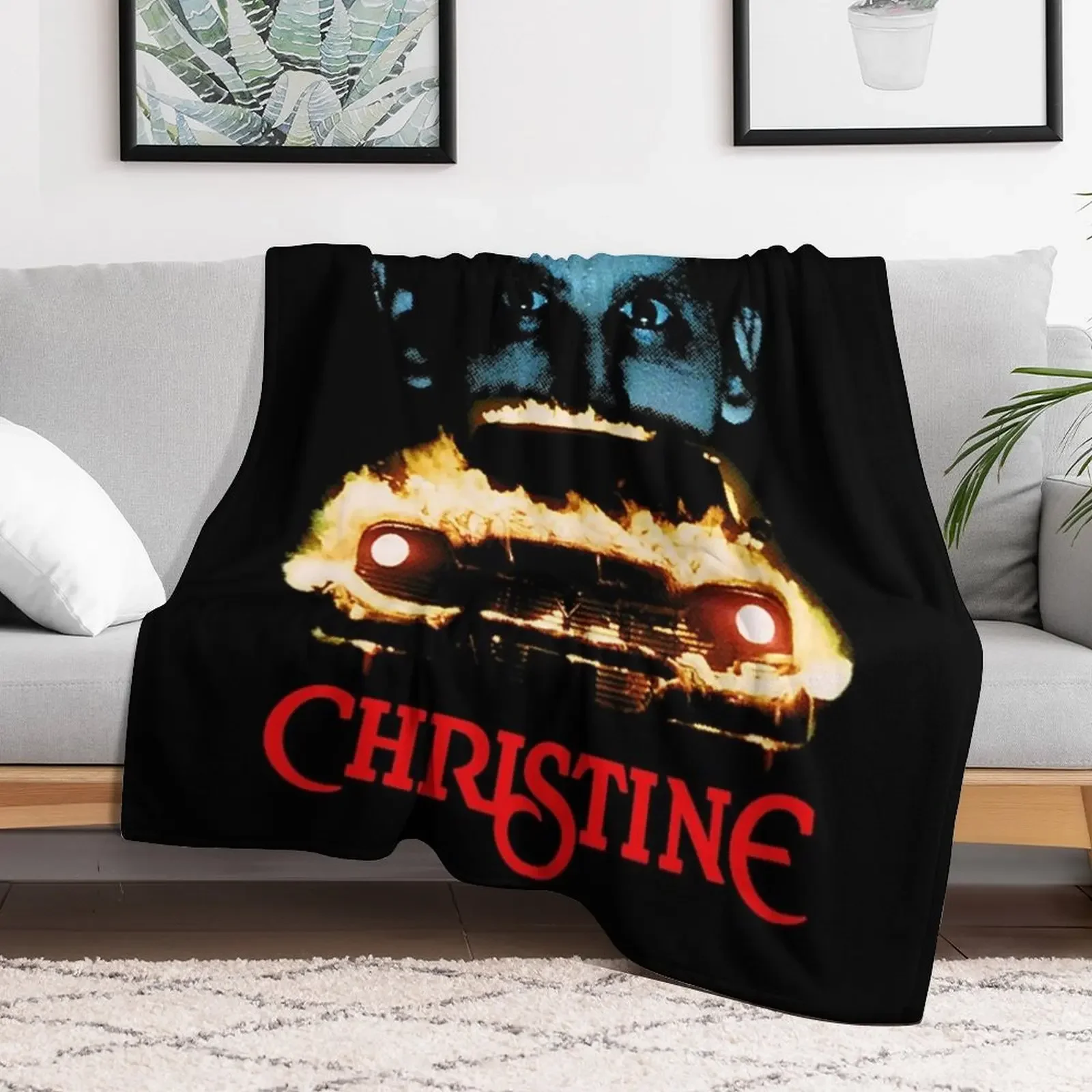 Christine and Arnie Tshirt Funny Gifts Throw Blanket bed plaid Beautifuls Sleeping Bag Blankets