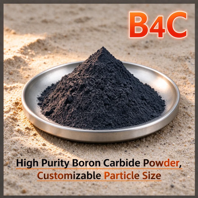 Ultrafine Boron Carbide Powder B4C High-Purity Research-Grade Micro Grinding Material for Scientific Research Experiment