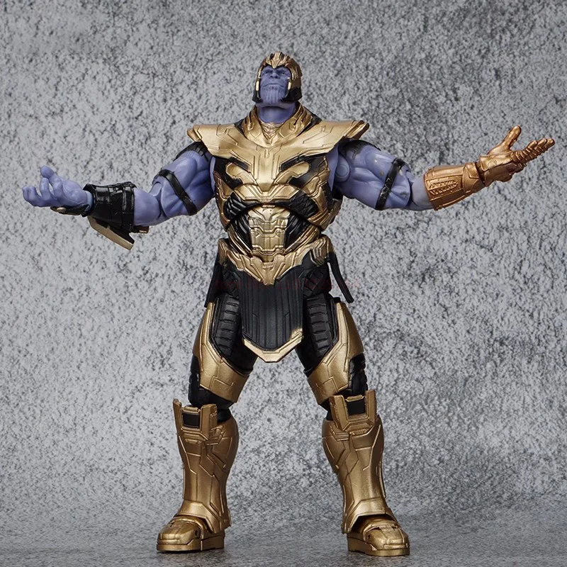 Marvel Avengers 4 Shf Armor Thanos Infinity Glove Can Be Hands-on Model To Give Friends Children New Year Gifts