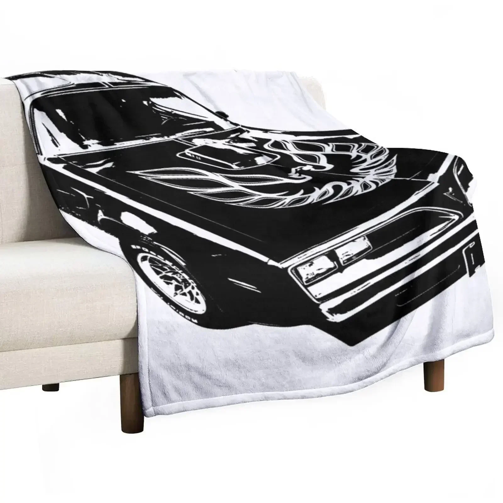 

1978 Trans am Throw Blanket Soft Plush Plaid for sofa Winter beds Blankets