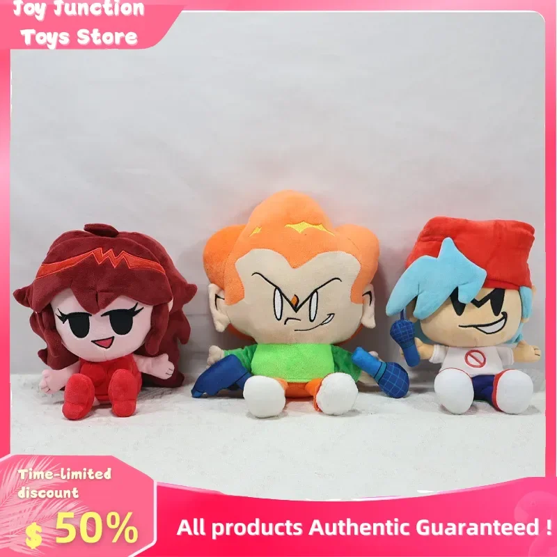 

FNF Nene Pico Darnell Plush Doll Friday Night Funkin Soft Stuffed Toy Game Character Cushion Gift