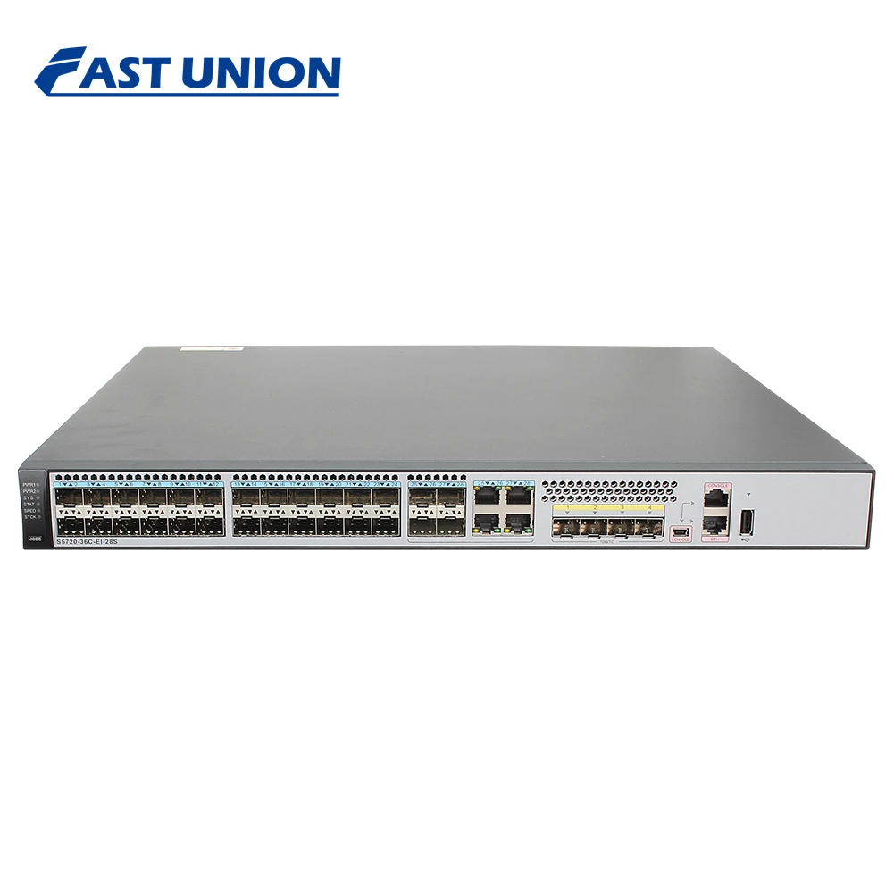 

S5720-36C-EI-28S-AC 36-Port Gigabit Layer 3 Switch With Intelligent Management And Enhanced Security For Reliable Networks