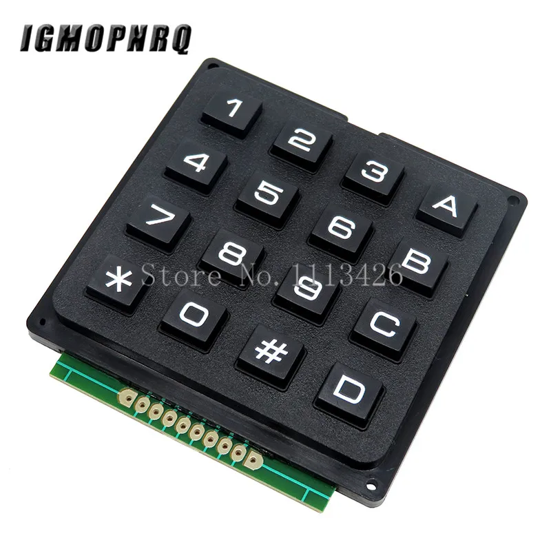 4x4 Matrix Array 16 Keys 4*4 Switch Keypad Keyboard Module for Arduino