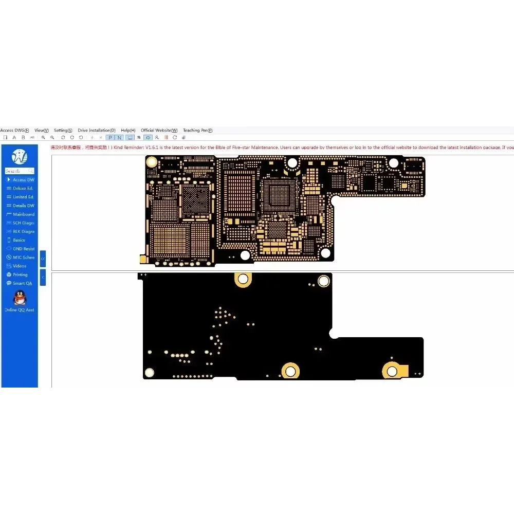 A Year ZXW Team Zillion X Work Schematics Wuxinji Intelligent Drawing for iPhone iPad Circuit Board integrated Diagram Bitmap