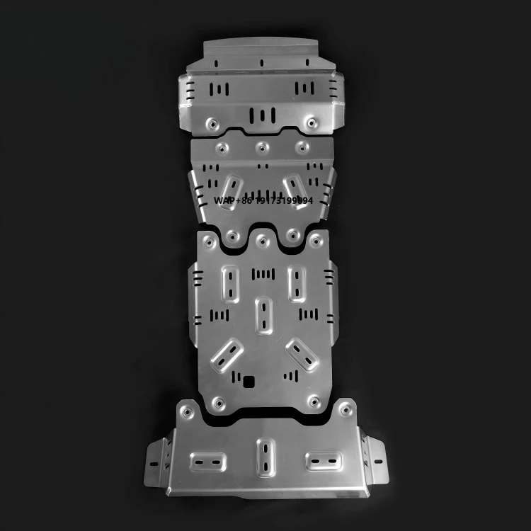 For TANK500 Hybrid 5/8mm Aluminum Alloy Skid Plate System New 3D Upgraded Engine Protector Chassis Anti-Skid Plate