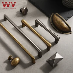 WV Antique Kitchen Cabinet Storage Handleds Dressers Drawers Closet Pulls Shoe Cabinet Vintage Wardrobe Door Knobs Single Hole