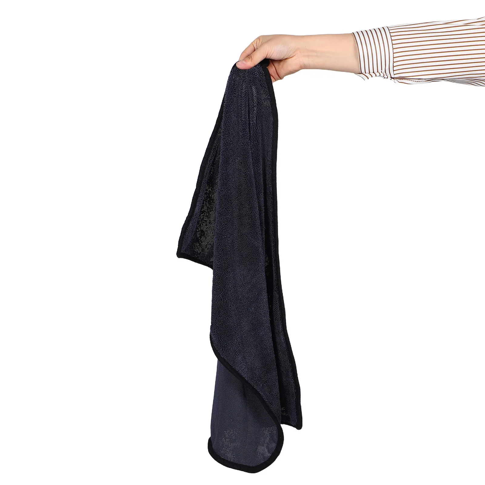 

2Pcs Car Drying Cloth Super Absorbent Microfiber Fast Drying Reusable for Vehicle Body Window Glass Home Pet Use Cleaning Tools