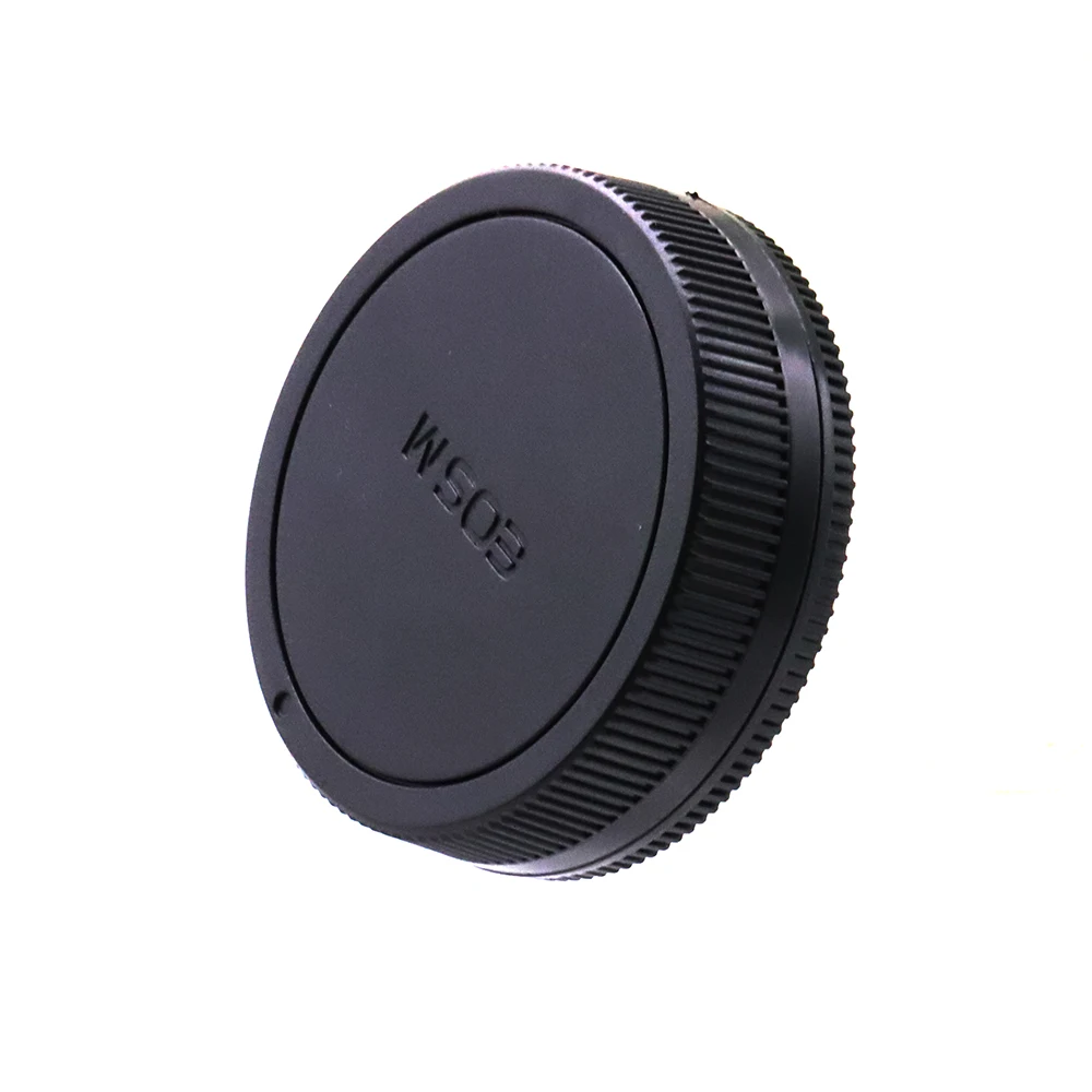 For Canon EF-M Rear Lens Cap Camera Body Cap Cover Plastic for Canon EOS EF-M mount camera and lens for Canon EOS M5 M6 M200