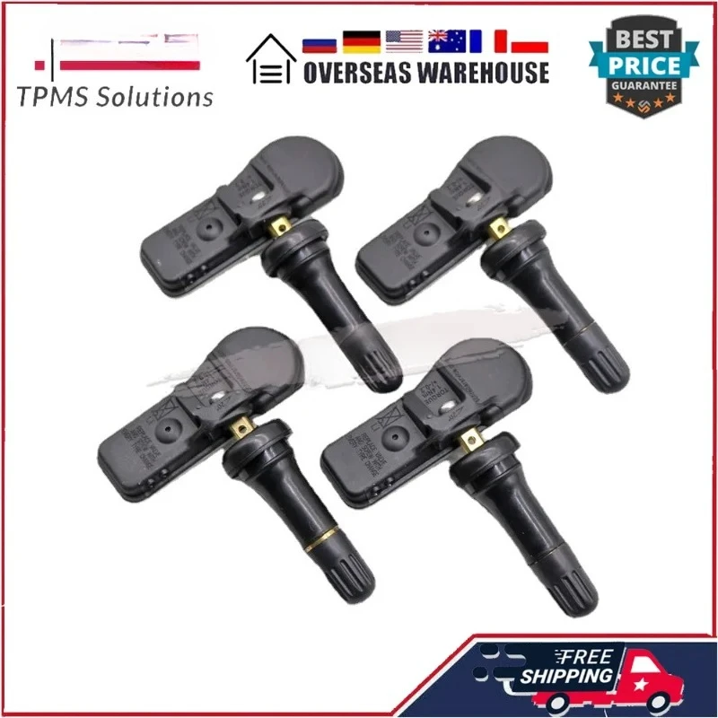 4 قطعة 52933C1100 52933-C1100 لشركة هيونداي كريتا IX25 توكسون I40 IX35 سوناتا 2014-2018 توكسو مراقبة ضغط الإطارات SensorTPMS2026 #1