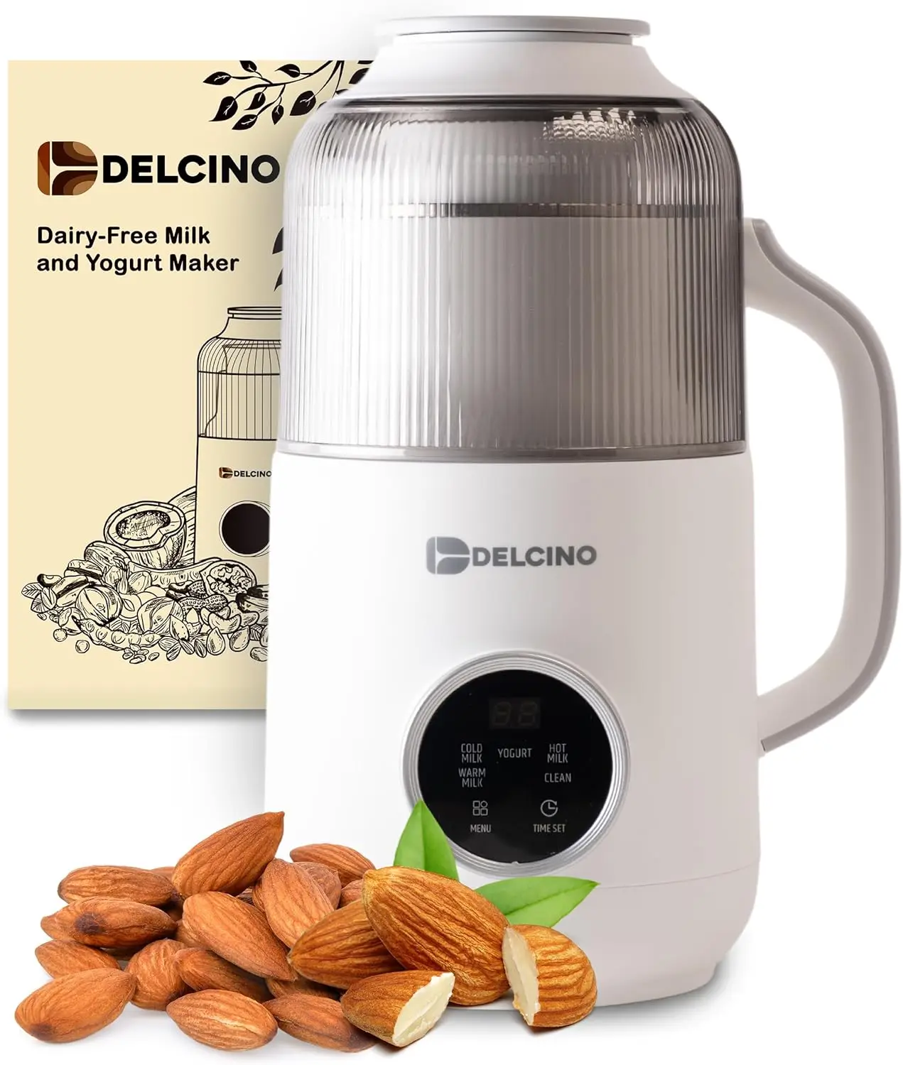 

Nut Milk Maker Machine & Yogurt Maker Machine - 27 Oz Homemade Oat Milk, Soy Milk, Almond Milk & More Plant Based Milk