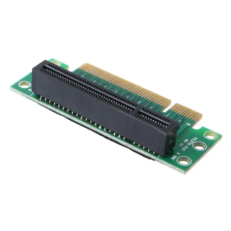 T3LB PCI-Express 8x Tarjeta elevadora 90 grados Tarjeta adaptador ángulo izquierdo 1U Altura Servidor computadora