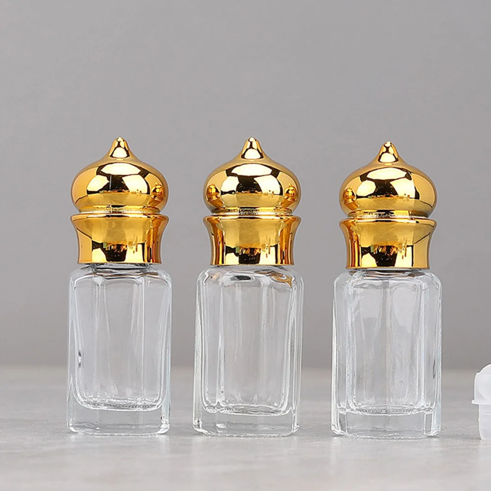 

6 Pcs Essential Oil Roller Bottles Roller Bottle Sub Bottles Essential Oil Container Small Perfume Sample Simple Style Vial