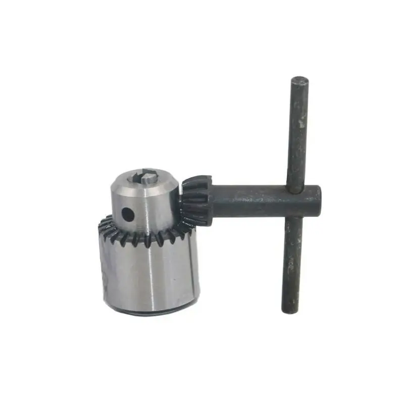 Micro Drill Chucks Motor Jaw Clamping 0.3-4mm Cone Mounted Spindle with for Key 3.17mm Brass Shaft