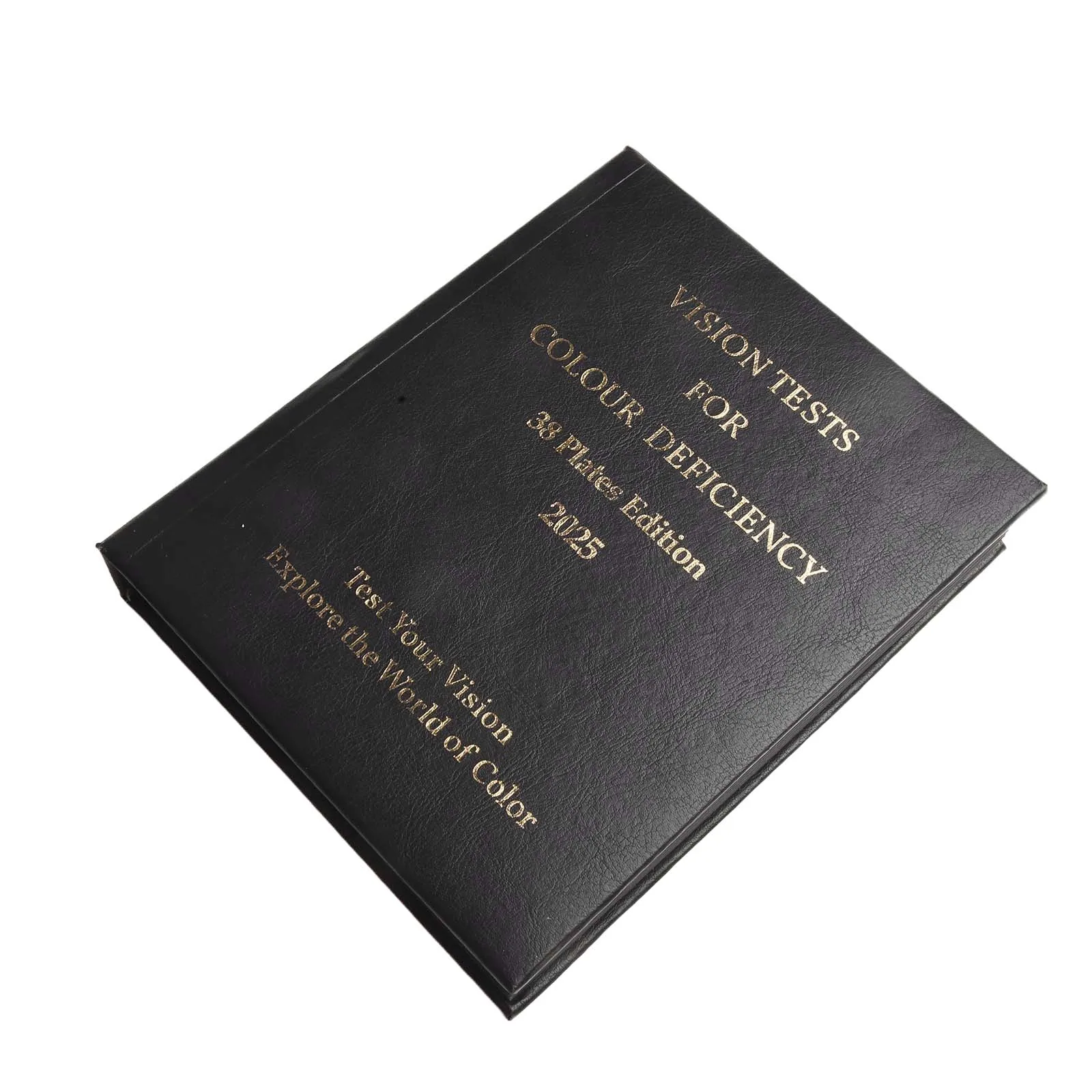 19*14.8*4cm Optometry Test Book Color Difference Test Book Penentration Color Blindness Test Album-Type Design Easy Operation