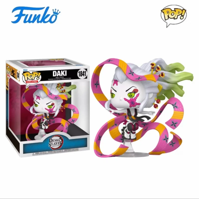 

Funko POP Demon Slayer Gyokko Figurine Model Anime Giyuutarou Daki Action Doll Desktop Car Collect Ornaments Handmade Toy Gift