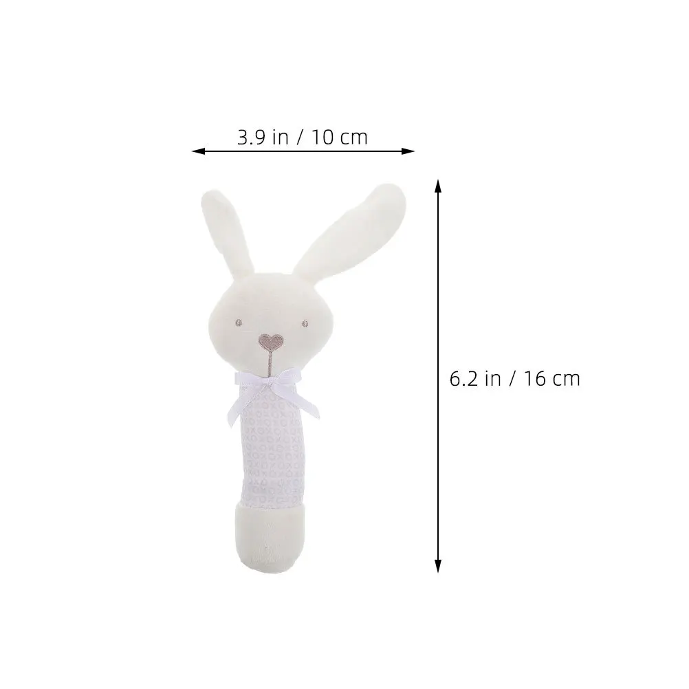 ของเล่นเขย่ามือเด็กทารก 2 ชิ้น รูปสัตว์ สำหรับเด็กแรกเกิด เสียงนุ่มนวล ฝึกทักษะการเคลื่อนไหว การประสานงานระหว่างมือและตา