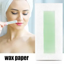 Strips Portable Hair  Single-sided Double-sided Non-woven Depilatory Wax Paper Wax Strips Fast Hair Removal