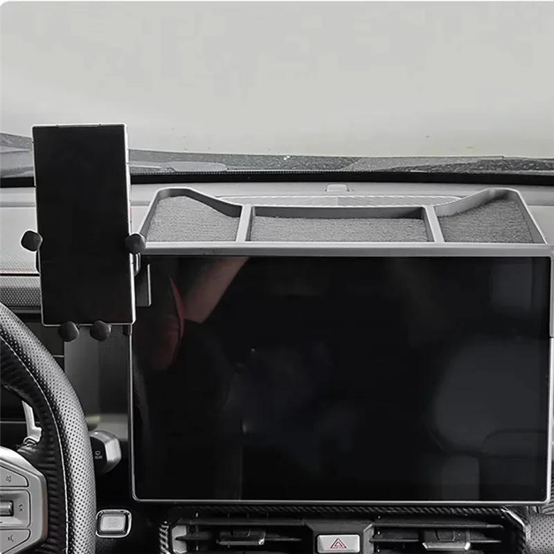 

НОВЫЙ держатель телефона на задний экран для Chery Jetour Traveler T2 2023-2025, ящик для хранения автомобиля, аксессуары для модификации интерьера карт