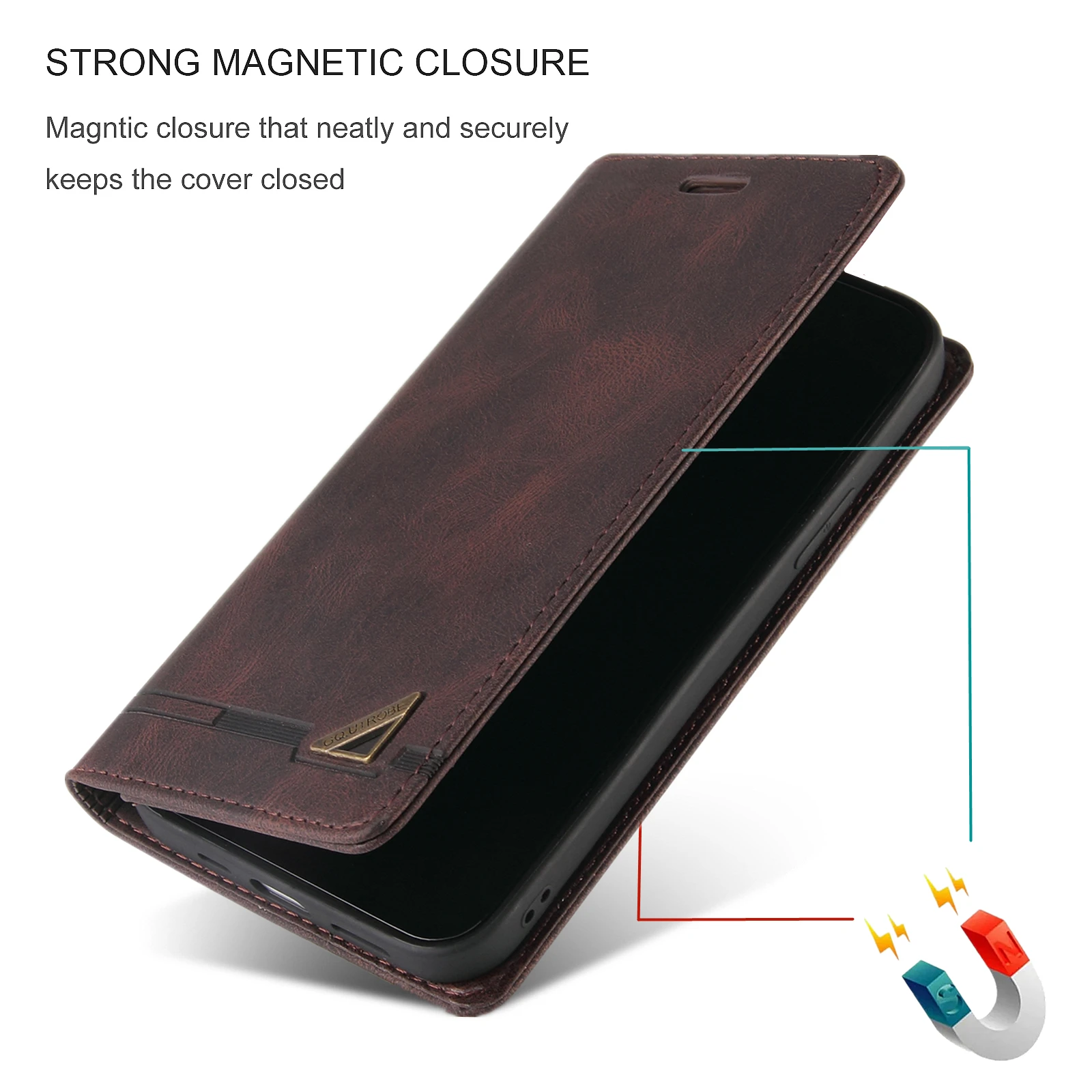 Flip Leather Case For Xiaomi RedMi Note 13 Pro Plus 5G 13C 12S 12 12C 11A Mi Poco X6 M6 F5 Pro 4G Anti-theft Brush Wallet Cover