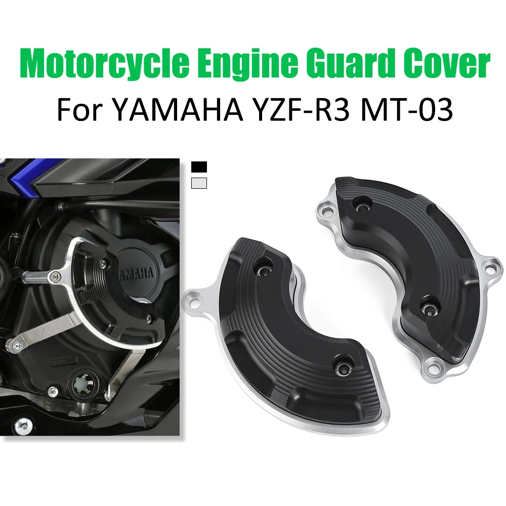 

Motorcycle Engine Guard Slider Cover For YAMAHA YZF-R3 MT-03 R3 MT03 Fairing Frame Anti-crash Pad Case Stator Protector Cap